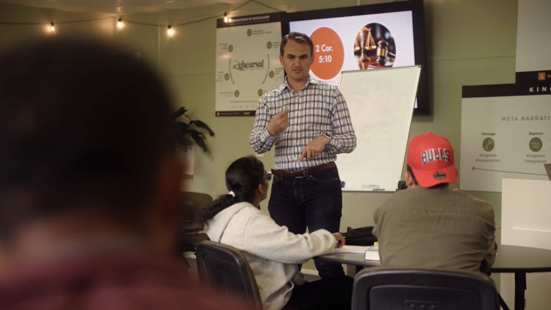 Teaching session during Catalyst
